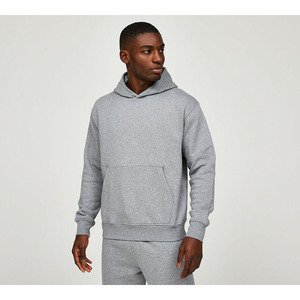 ชุดวอร์มผู้ชายแบบมีโลโก้สั่งทำ เสื้อฮู้ดดี้และกางเกงขายาว ทรงปกติ ชุดวอร์มเปล่า ระบายอากาศได้ดี - Product Image 4