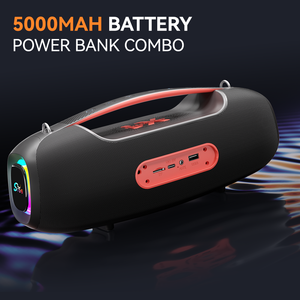 Enceinte portable professionnelle ZQS-X1 BT5.3, <span class=keywords><strong>son</strong></span> stéréo 60W avec basses profondes, étanche IPX pour extérieur et fêtes à domicile - Product Image 2