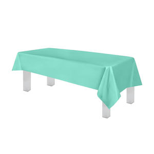 Mantel de algodón blanco con forma personalizada y nuevo estampado de estilo moderno de la mejor calidad a la venta, manteles bordados - Product Image 4