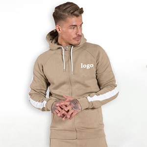 Sudadera con capucha y logotipo personalizado informal 2025, jersey de gran tamaño de alta calidad, sudaderas para hombre, jersey de felpa francesa de gran tamaño, conjunto de traje para correr - Product Image 3