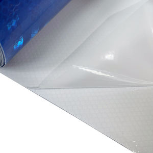 制造商工厂聚酯聚氯乙烯复古反光贴纸反光膜印刷路标材料板 - Product Image 6