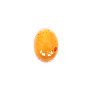 Ámbar Amarillo Sintético Creado en Laboratorio, Piedra Artificial, Cabujón Ovalado de 14x10 mm, 3.45 Quilates, Calidad AA, Gema Suelta para Joyería, Ishu Gems - Product Image 6