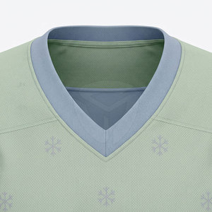 Maillot de hockey sur glace sportif, matériau durable, tissu respirant, conçu pour le confort et les performances sur le terrain - Product Image 5