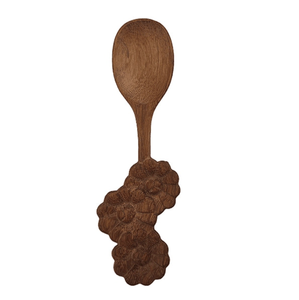 Cuchara de Cocina de Madera de Caoba Natural Diseñada para Servir y Voltear Alimentos con Acabado Fino Hecho en Vietnam - Product Image 6