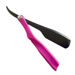 มีดโกนสำหรับช่างตัดผมแบบมืออาชีพมีดโกนหนวดตรงแบบสแตนเลส - Product Image 1