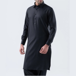 Wholesale Pakistani <b>Men</b> <b>Shalwar</b> <b>Kameez</b> 2025 High Quality Custom Made <b>Kameez</b> Salwar For Males - Product Image 5