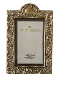Cadre photo métallique suspendu, nature morte d'anniversaire, finition personnalisée, fait main, luxe léger, gris foncé, décoration maison Ramadan - Product Image 4