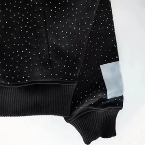 Streetwear à capuche pour hommes 100% coton Basics bonne qualité hiver épais polaire impression personnalisée Logo lourd approvisionnement OEM - Product Image 5