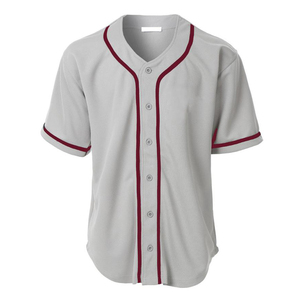 Jersey y pantalones de béisbol Diseño personalizado Cuello en V Ropa de equipo Conjunto de uniforme Nuevo estilo Uniforme de béisbol cómodo - Product Image 5