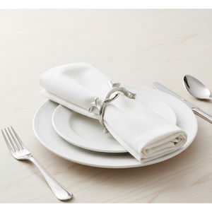 Elegantes Anillos de Servilleta de Metal con Hojas Plateadas, Decoración de Mesa, Accesorio para Comedor, Perfecto para Bodas y Eventos Especiales, Porta Servilletas a Bajo Precio - Product Image 2