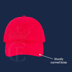 หมวกเบสบอลน้ำหนักเบาปรับได้ดีไซน์ตามต้องการปักด้วยมือ - Product Image 6