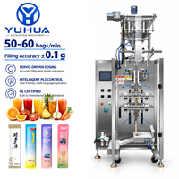 Machine d'emballage automatique multifonctionnelle YH pour bâtonnets de glace, jus de lait, boissons liquides, sachets et pochettes