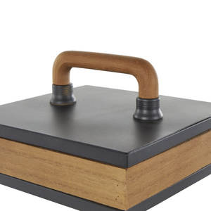 Bougeoir en fer moderne en forme d'arche Bougeoir décoratif en fer fabriqué à la main Présentoir de bougies en fer festif Noël et Pâques - Product Image 3