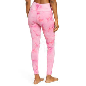 Legging de yoga pour femmes au design personnalisé Legging de yoga pour femmes en polyester Legging de yoga pour femmes au style unique - Product Image 3