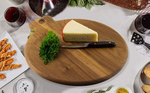 Planche à découper en bois de conception moderne en bois de conception classique bloc à découper en bois naturel Multi utilisation pour la maison hôtel Restaurant - Product Image 2