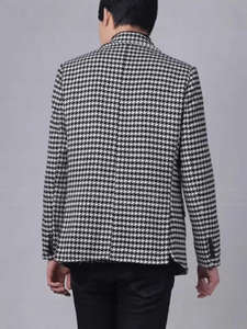 Conjunto de Traje Universitario de Invierno para Hombre, Estilo Urbano, con Logotipo en la Parte Delantera, Longitud Regular, 3 Piezas (Chaqueta + Chaleco + Pantalones), Novedad de 2025 - Product Image 2