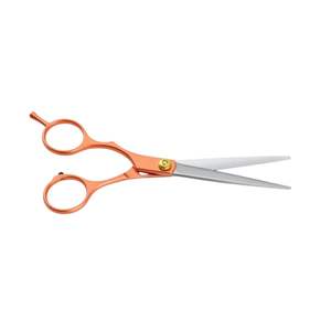 Ciseaux de barbier professionnels en or rose de conception italienne, acier japonais, 6,5 pouces, ciseaux à cheveux, outils de salon - Product Image 1