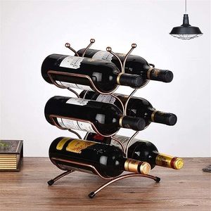 Top Selling Wine <b>Storage</b> Display <b>Racks</b> Tabletop Modern Wine <b>Bottle</b> Holder Metal Wine <b>Rack</b> - Product Image 4