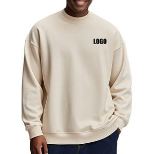 Sudadera de Cuello Alto, Mezcla de Poliéster y Algodón, Cálida, Informal, para Mujer y Hombre, Estilo Urbano - Product Image 1