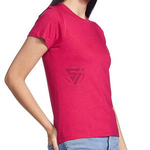 Camisetas de Satén Sólido con Logotipo Personalizado para Mujer, Transpirables y Ecológicas - Product Image 3