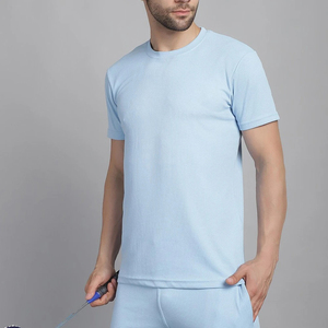 Conjunto Deportivo de Verano para Hombre, Fabricado en Fábrica Profesional, 100% Algodón, Ligero, Transpirable, a la Moda, para Correr - Product Image 3