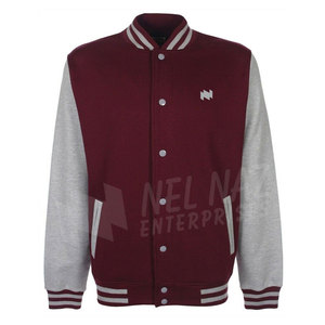 Veste Lettermen style sur mesure Vêtements pour hommes Veste Letterman en tissu de meilleure qualité avec manches longues - Product Image 1