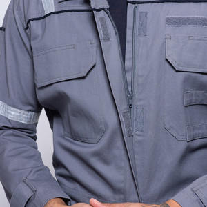 Uniforme d'usure de travail de combinaisons pour l'industrie de la construction Uniforme de sécurité antistatique anti-flamme pour travailler les travailleurs de la sécurité globale - Product Image 5