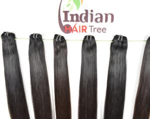 Vente en gros Fabrication de paquets droits de temple indien brut bon marché vierge couleur naturelle cuticule noire alignée vague naturelle humaine - Product Image 5