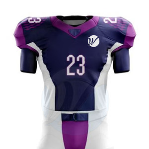Uniforme de Fútbol Americano Personalizado de Alta Calidad, Uniforme de Fútbol Americano de Manga Corta con la Mejor Tela - Product Image 3
