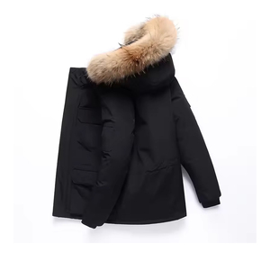 OEM venta al por mayor de chaquetas acolchadas largas recubiertas de alta calidad personalizadas con relleno de algodón de alta calidad invierno - Product Image 6