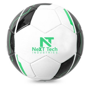 Ballon de football d'entraînement Next Tech Industries en matériau PU pour l'entraînement avec design personnalisé et logo personnalisé - Product Image 4