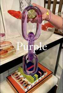 Chaîne de lien en résine pour décoration murale, chaîne murale ouverte transparente, boucle de chaîne, bijoux DIY, chaîne cubaine en plastique acrylique pour décoration murale - Product Image 6