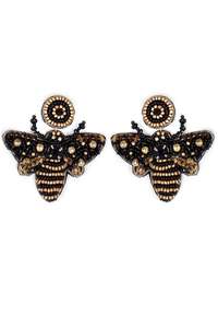 Broches de alambre de lingotes de nuevo diseño de la mejor calidad, broches de alambre de lingotes al por mayor a bajo precio, hermoso broche de abejas con cuentas #007357 - Product Image 2