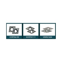 Plaquettes Cermet VNMG160404, VNMG160408