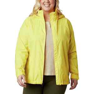 2020 nuevo diseño de chaqueta de invierno Softshell para mujer transpirable al aire libre impermeable acolchado lana/Nailon/Spandex forro cuello alto - Product Image 5