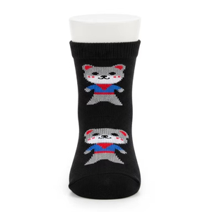 Calcetines de punto con estampado Digital ecológico para bebé, mezcla de algodón suave, tela transpirable, calcetines para niños pequeños, Calzado cómodo - Product Image 1