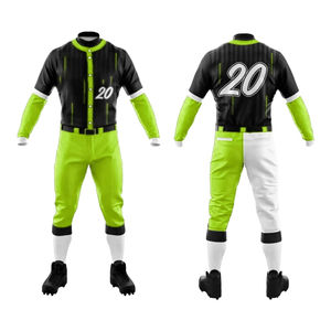 Camisetas de béisbol con estampado de primera calidad, uniforme de béisbol, estampado por sublimación, uniforme de béisbol, equipo, venta al por mayor, ropa deportiva Bsci - Product Image 4