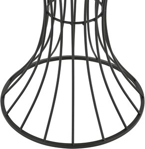 Table basse à cadre en métal noir de haute qualité à prix raisonnable Table unique Salon Restaurant - Product Image 4