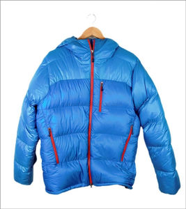 แจ็กเก็ตขนเป็ดโพลีเอสเตอร์ปกตั้งสำหรับผู้ชายสีทึบบางลำลองเก็บความร้อน - Product Image 4