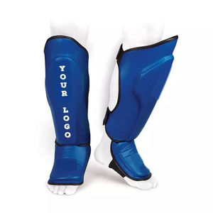 Espinilleras Deportivas de Cuero PU de Alta Calidad para Entrenamiento de Boxeo, Ecológicas, Personalizables, MOQ Bajo, Diferentes Colores - Product Image 2