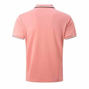 T-shirt uni de qualité supérieure poids lourd 100% coton Polo unisexe Logo personnalisé imprimé à manches courtes hommes T-Shirt décontracté Streetwear - Product Image 3