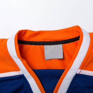 Créez votre propre logo sur un maillot de hockey sur glace, prix de gros de haute qualité, meilleure qualité, 100% polyester, écologique, respirant - Product Image 3