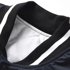 Veste universitaire pour homme, service OEM 2025, légère, à la mode, personnalisée, avec manches en cuir, veste universitaire pour homme - Product Image 3