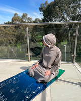 Tapis de prière islamique de qualité incomparable, beau design, exportateur de gros interactif pour adultes intelligents pour l'extérieur