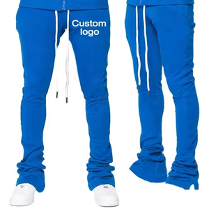 Nueva moda Muscle Fitness Ropa para hombre Primavera Otoño Deportes Casual Cargo Pantalones de chándal a rayas reflectantes - Product Image 4