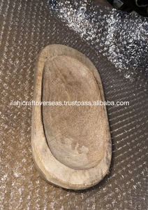 ชามแป้งไม้ทำด้วยมือเป็นมิตรกับสิ่งแวดล้อมพร้อมดอกไม้และความรักออกแบบมาสำหรับใช้ในเทียน - Product Image 2