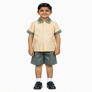 ชุดนักเรียนลำลองสำหรับเด็ก EM ชุดกีฬาสำหรับเด็กผู้หญิงและเด็กผู้ชาย ฤดูร้อน ฤดูใบไม้ร่วง ฤดูหนาว - Product Image 3