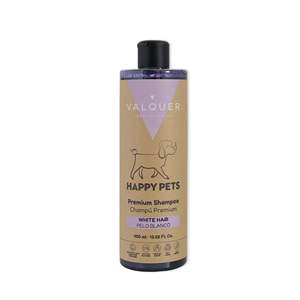 Shampoo Valquer Premium per animali domestici dai capelli bianchi-400 ml - Product Image 1
