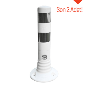 เสากั้นจราจรสีขาวแบบยืดหยุ่น 45 x 8 ซม. - Product Image 4