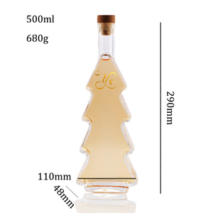 Botellas De Vidrio De Licor De Diseño Clásico 500ml 750ml 700ml Botella De Vidrio Para Licor - Product Image 4